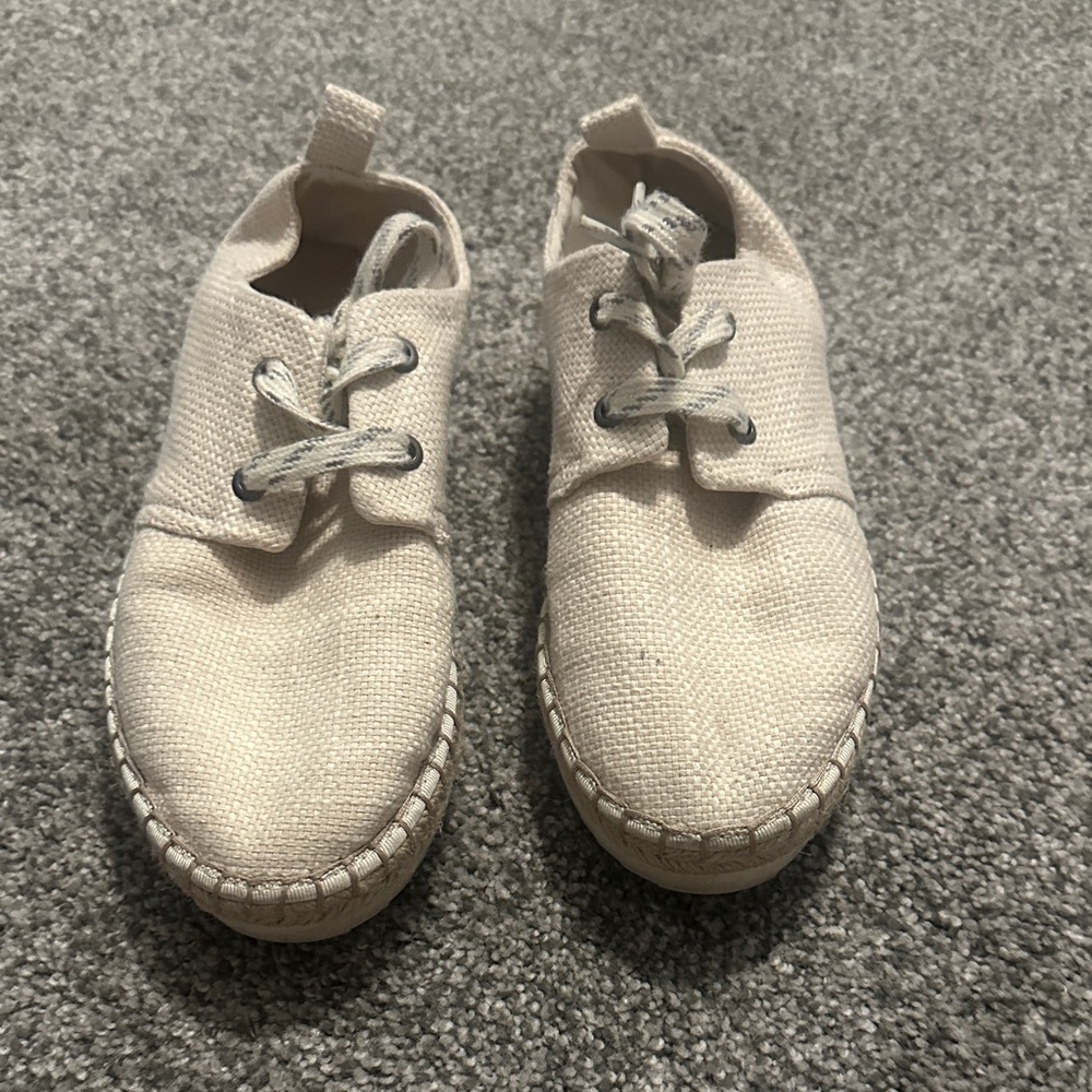 Target Beige Canvas Sneakers